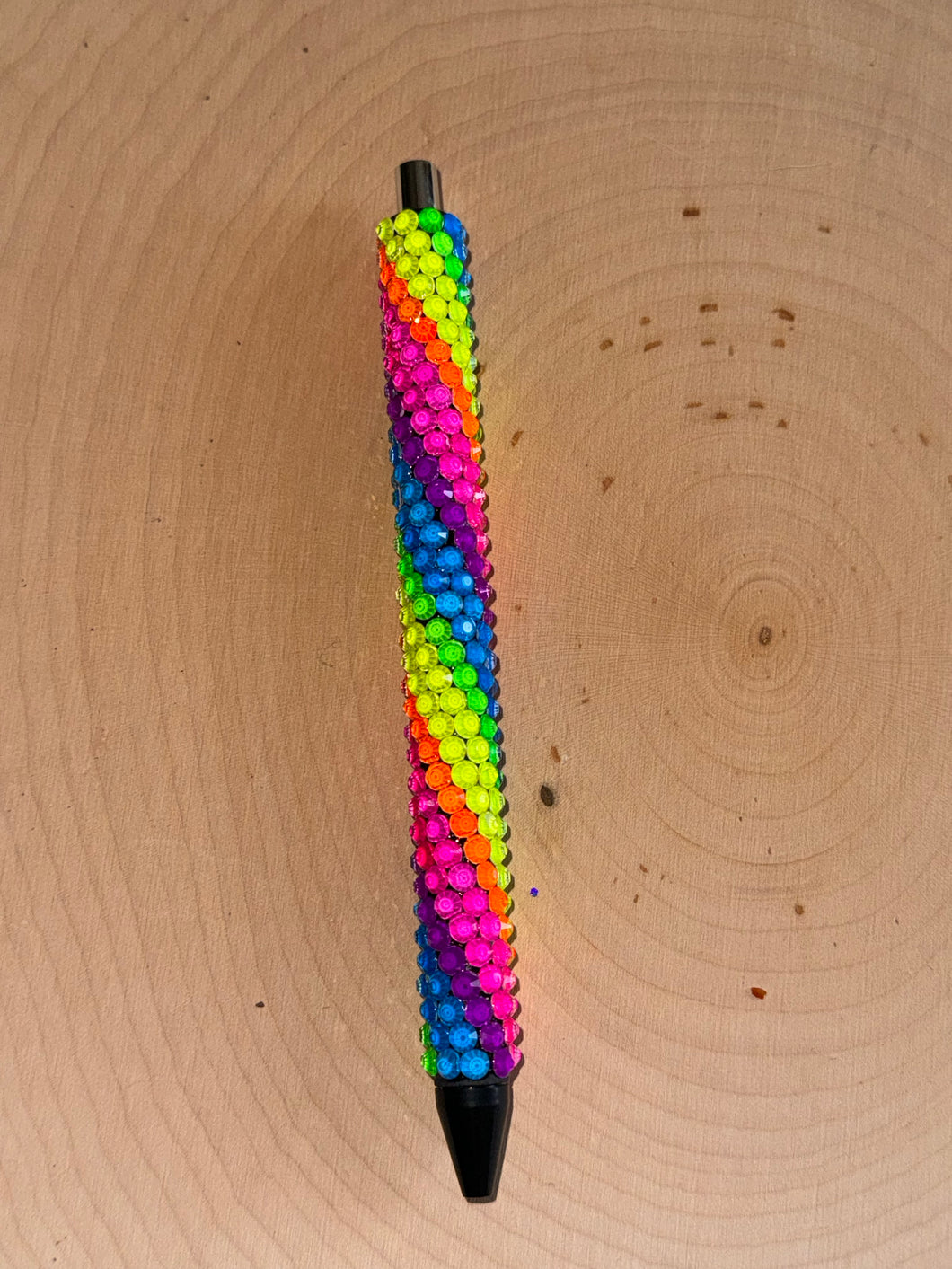 Rhinestone Rainbow Pen