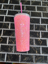 Load image into Gallery viewer, Pink Venti Rhinestone
