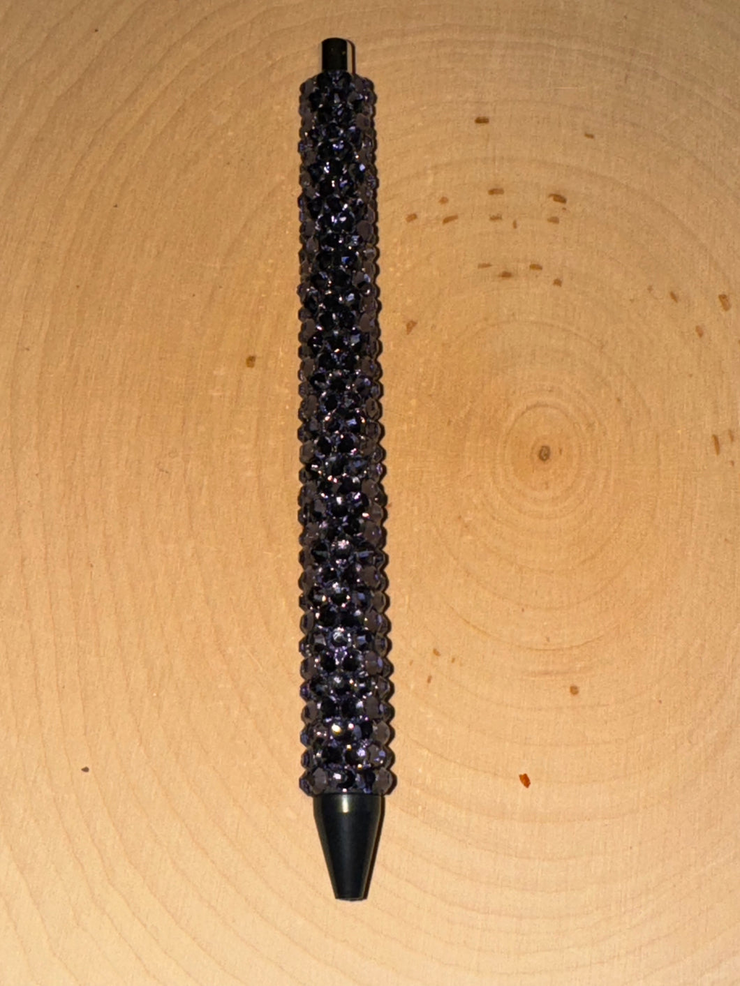 Rhinestone Purple Pen