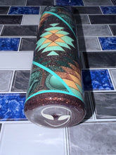 Load image into Gallery viewer, Teal Tooled
